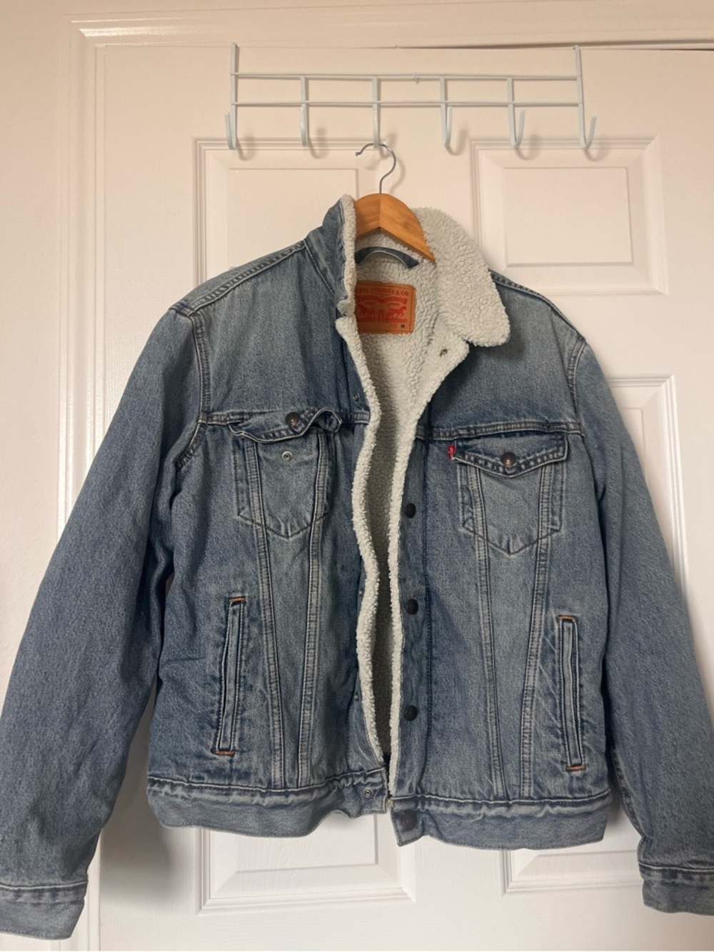 Men’s Levi Jean Jacket Sherpa
